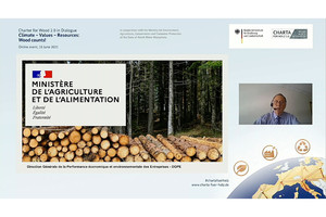 Jean-Marie Lejeune zur französischen Wald- und Holzpolitik. Quelle: FNR/BMEL/photothek“ Quelle: BMEL/FNR/photothek